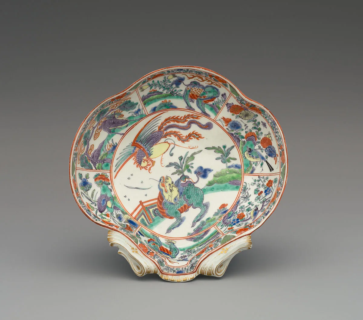 Dish — Worcester factory