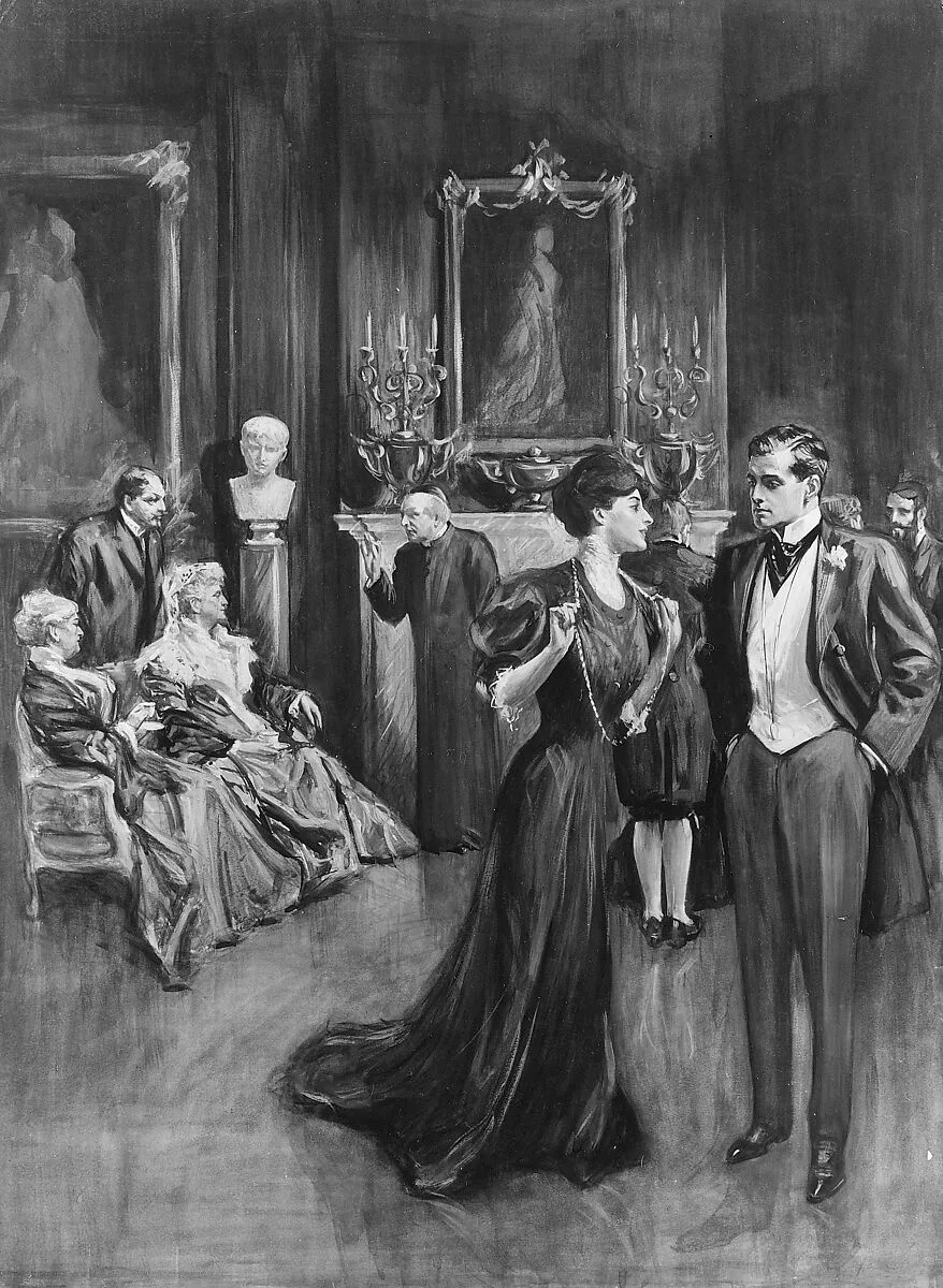Parlor Scene — Alonzo Myron Kimball