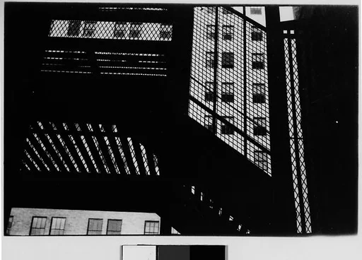 [Elevated Train Steps and Railings on Wall Street, New York City]