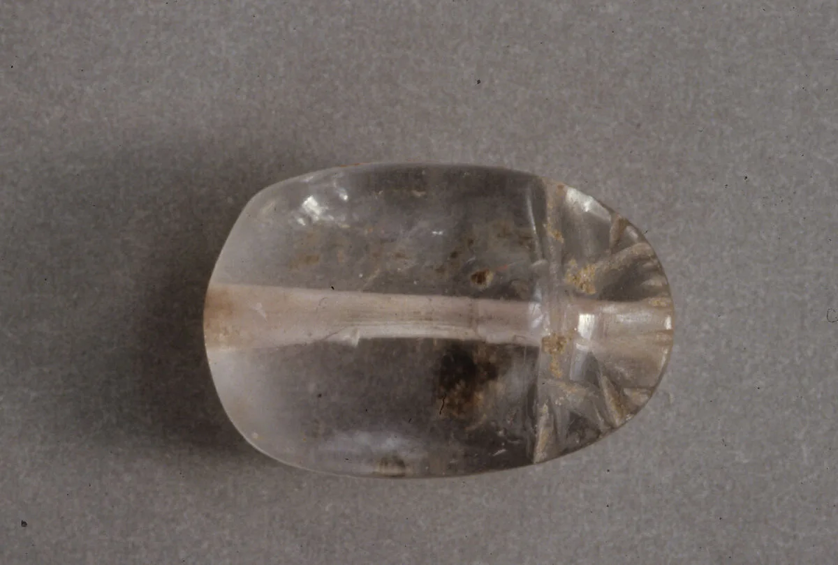 Two Uninscribed Scarabs — Unknown