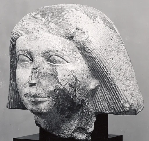 Head of a statue