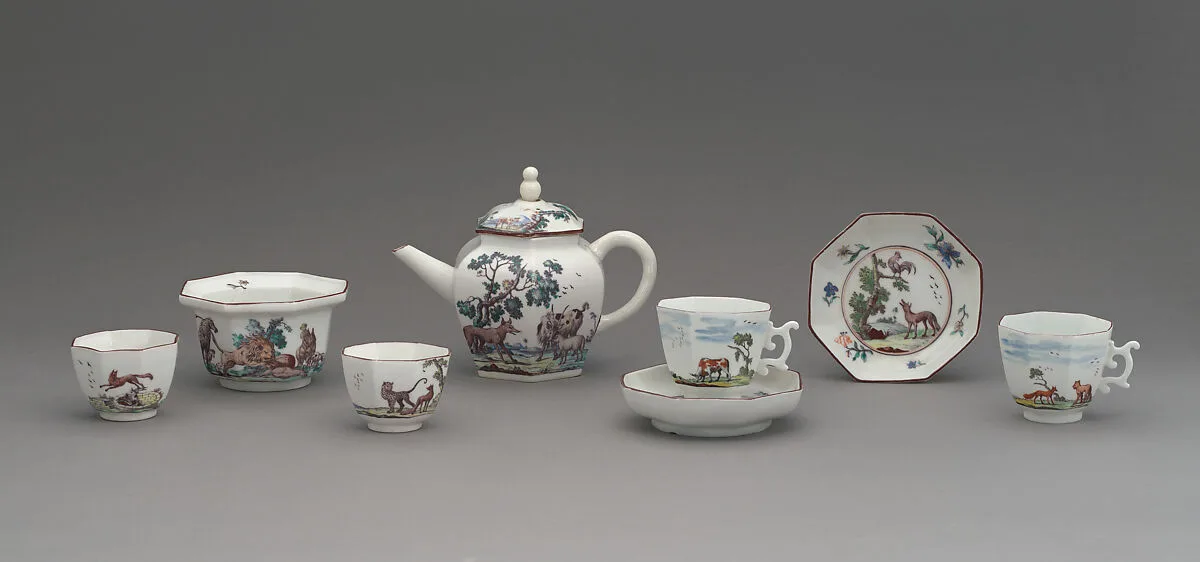 Tea service — Chelsea Porcelain Manufactory|Jefferyes Hammett O'Neale