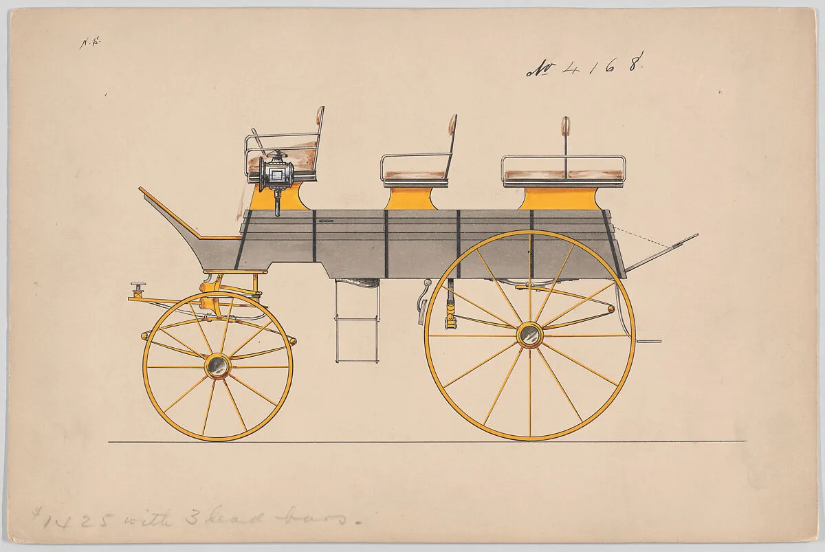 Design for Rand Break, no. 4168 — Brewster & Co.|Herman Stahmer