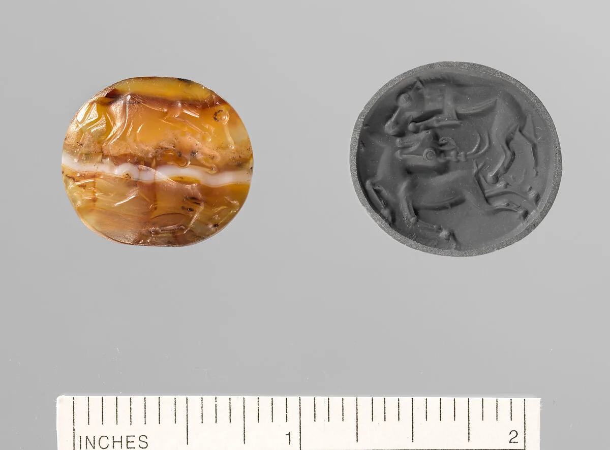 Agate Lentoid — Unknown