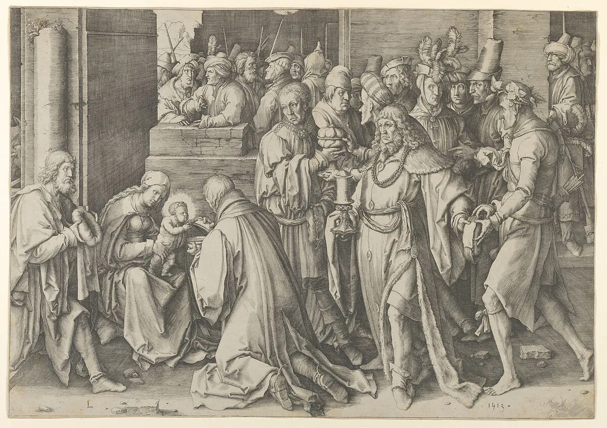 Adoration of the Magi — Lucas van Leyden