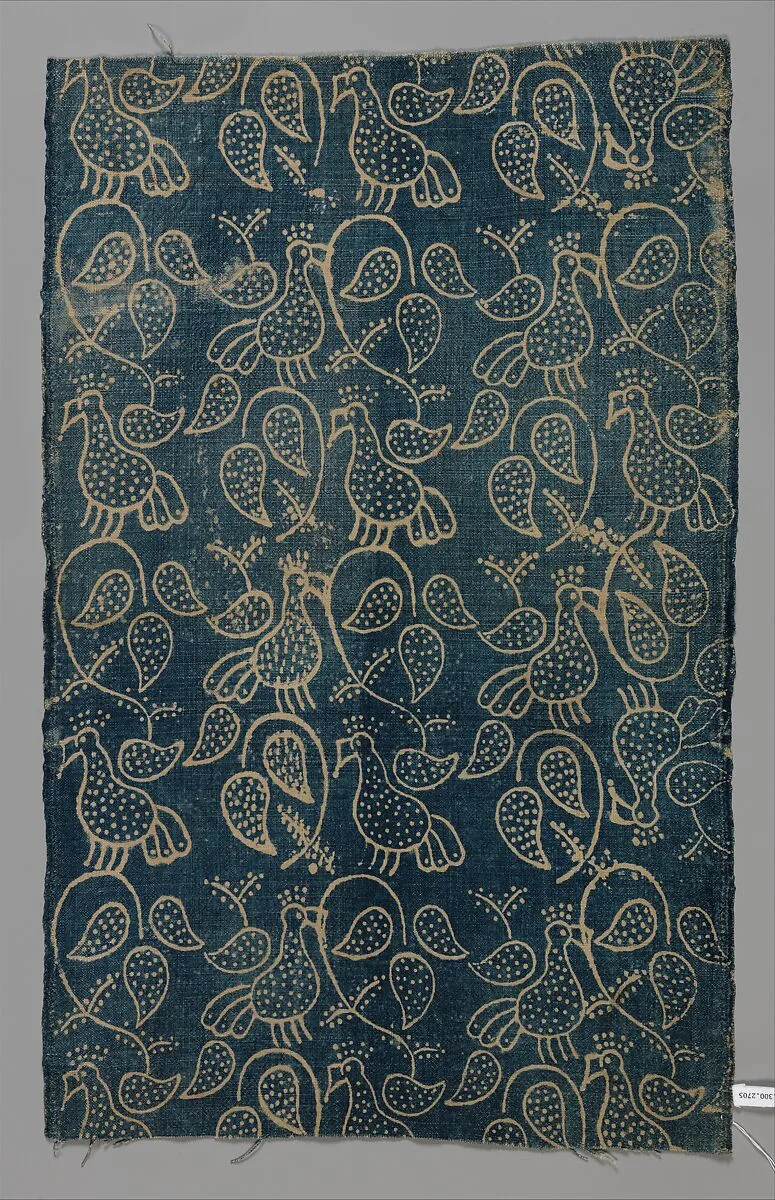 Textile fragment — Unknown