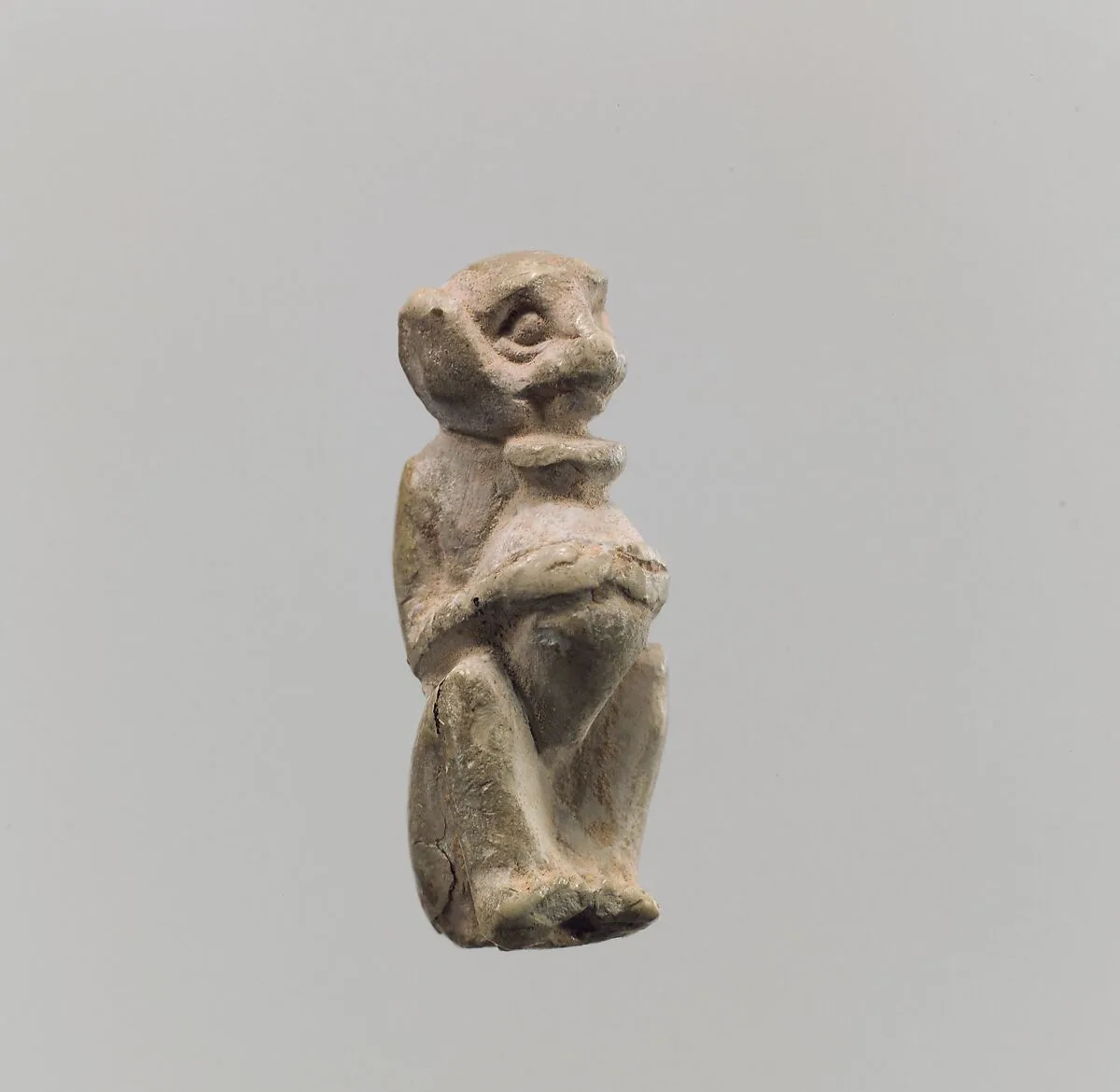 Monkey holding vessel — Unknown