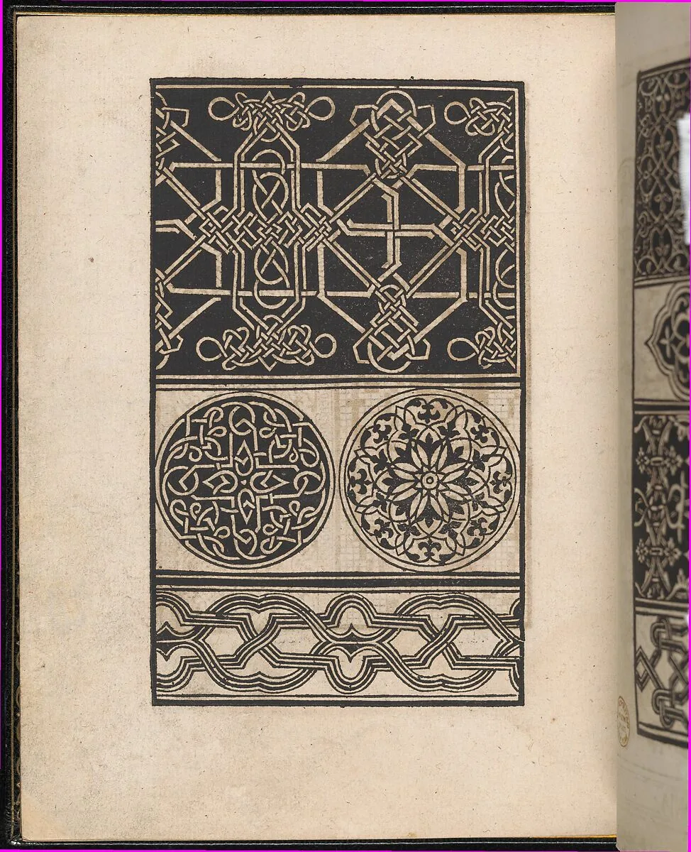 Page from Ein new kunstlich Modelbuch...(Page 50v) — Peter Quentel