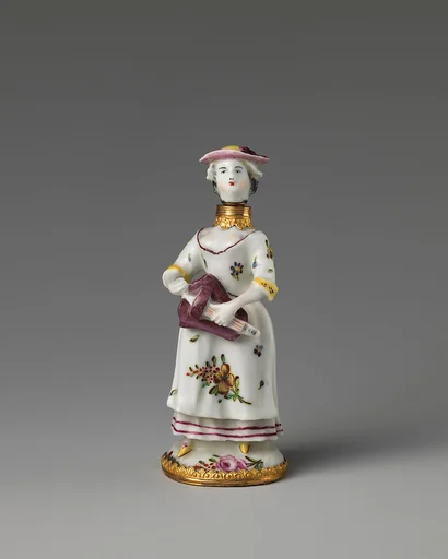 Lady with hurdy-gurdy