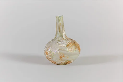 Glass mosaic perfume bottle
