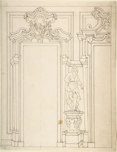 Design for the Elevation of a Wall Interior