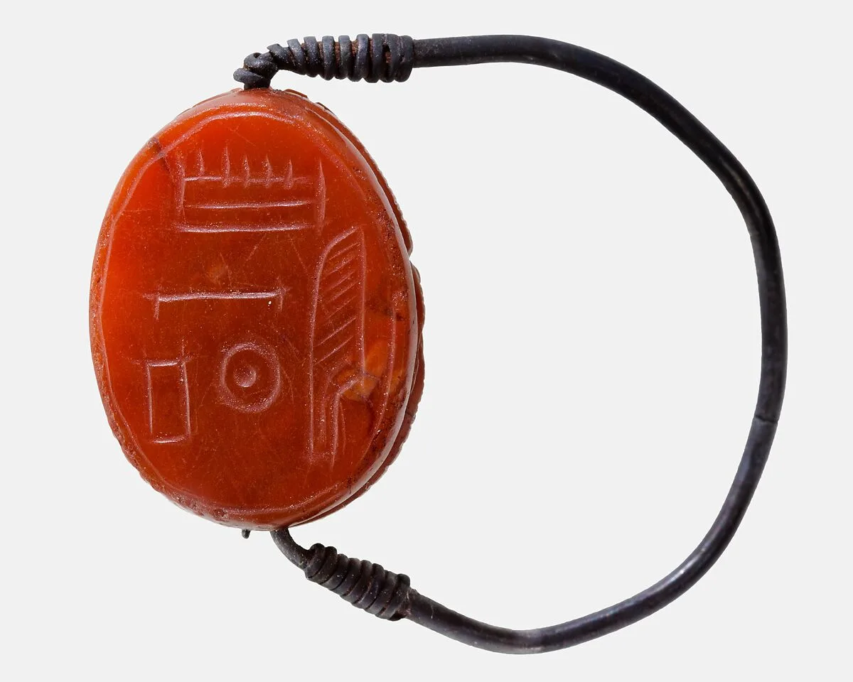 Scarab Finger Ring — Unknown