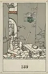 Old Courtyard: Meat Market (Alter Hof: Fleischmarkt) — Adalberta Kiessewetter|Wiener Werkstätte