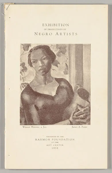 Exhibition of work by Negro artists — Harmon Foundation