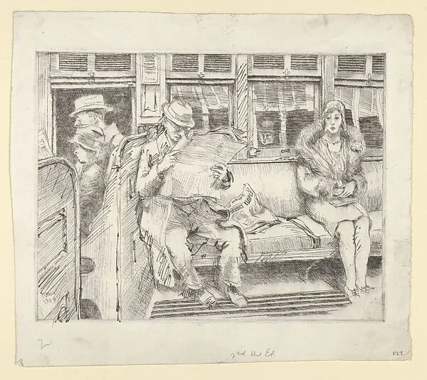 2nd Ave. El. — Reginald Marsh