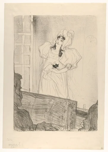 Miss May Belfort (Medium Plate)