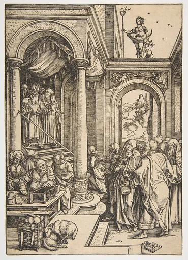 The Presentation of The Virgin in the Temple, from "The Life of The Virgin"