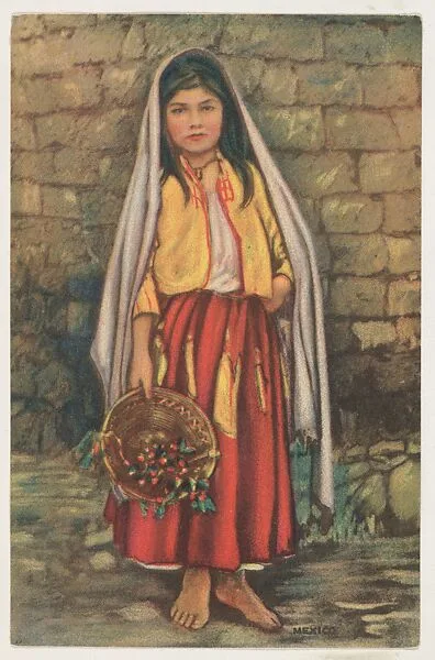 Mexico, insert card from the Children, Holidays, Etc. series (D23), issued by the Weber Baking Company — Weber Baking Company