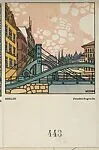 Berlin: Friedrich Canal (Friedrichsgracht) — Franz Kuhn|Wiener Werkstätte