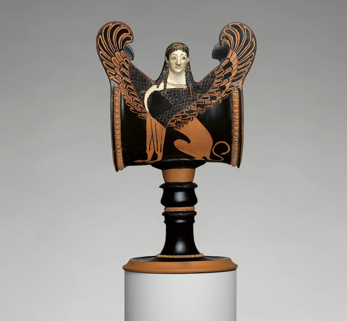 Terracotta stand — Unknown