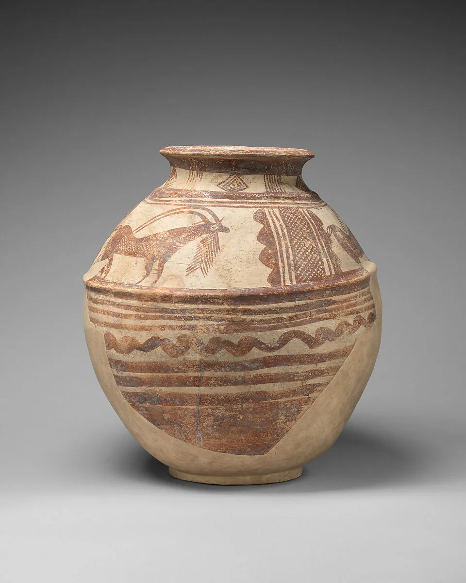 Jar with ibexes — Unknown