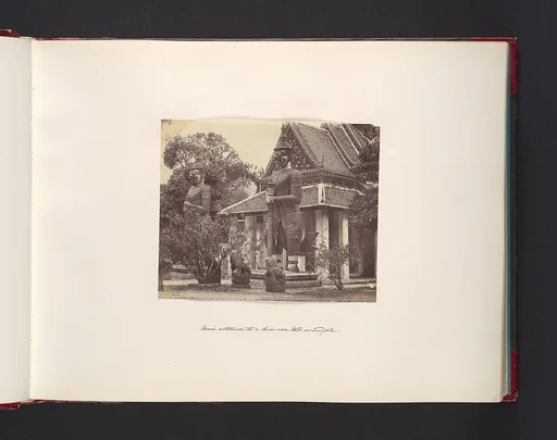 Main Entrance to a Siamese Wat or Temple