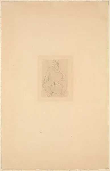 Seated Saltimbanque — Pablo Picasso|Louis Fort|Ambroise Vollard