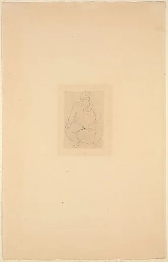 Seated Saltimbanque