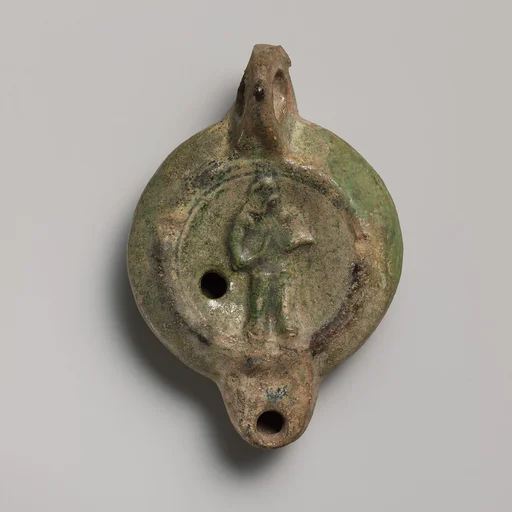 Terracotta lamp