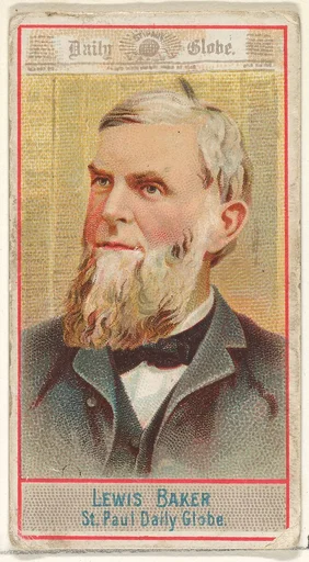 Lewis Baker, St. Paul Daily Globe, from the American Editors series (N1) for Allen & Ginter Cigarettes Brands