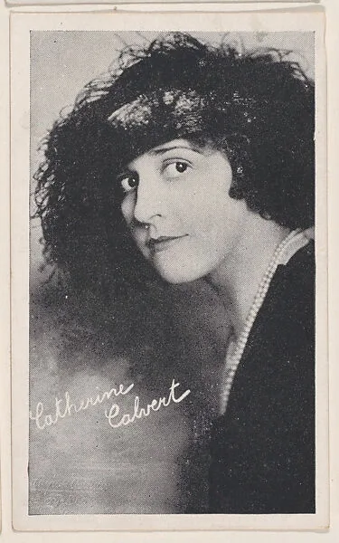 Catherine Calvert from Kromo Gravure "Leading Moving Picture Stars" (W623) — Kromo Gravure Photo Company, Detroit, Michigan