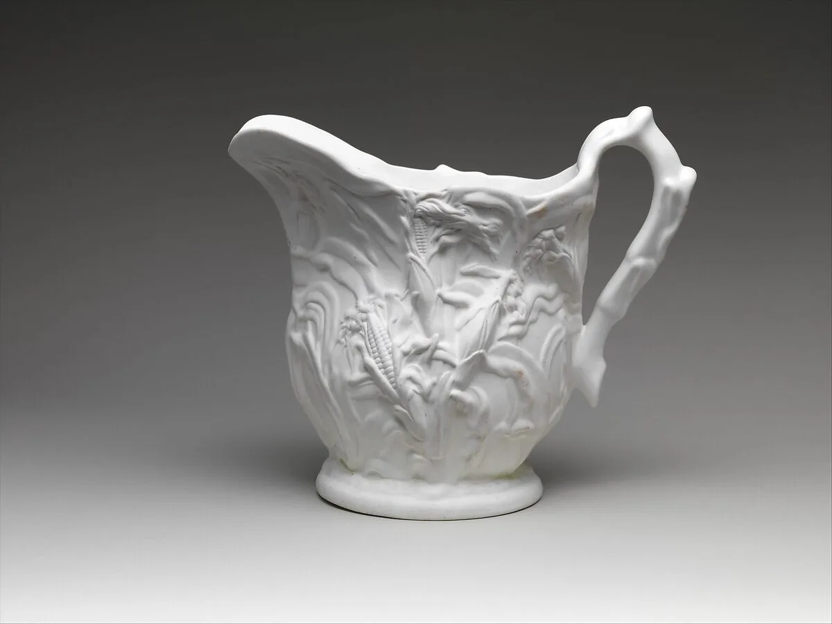 Corn pitcher — Southern Porcelain Company