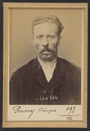 Pourry. François, Nicolas. 58 ans, né à Ars-sur-Moselle (Alsace-Lorraine). Ajusteur. Anarchiste. 3/7/94.