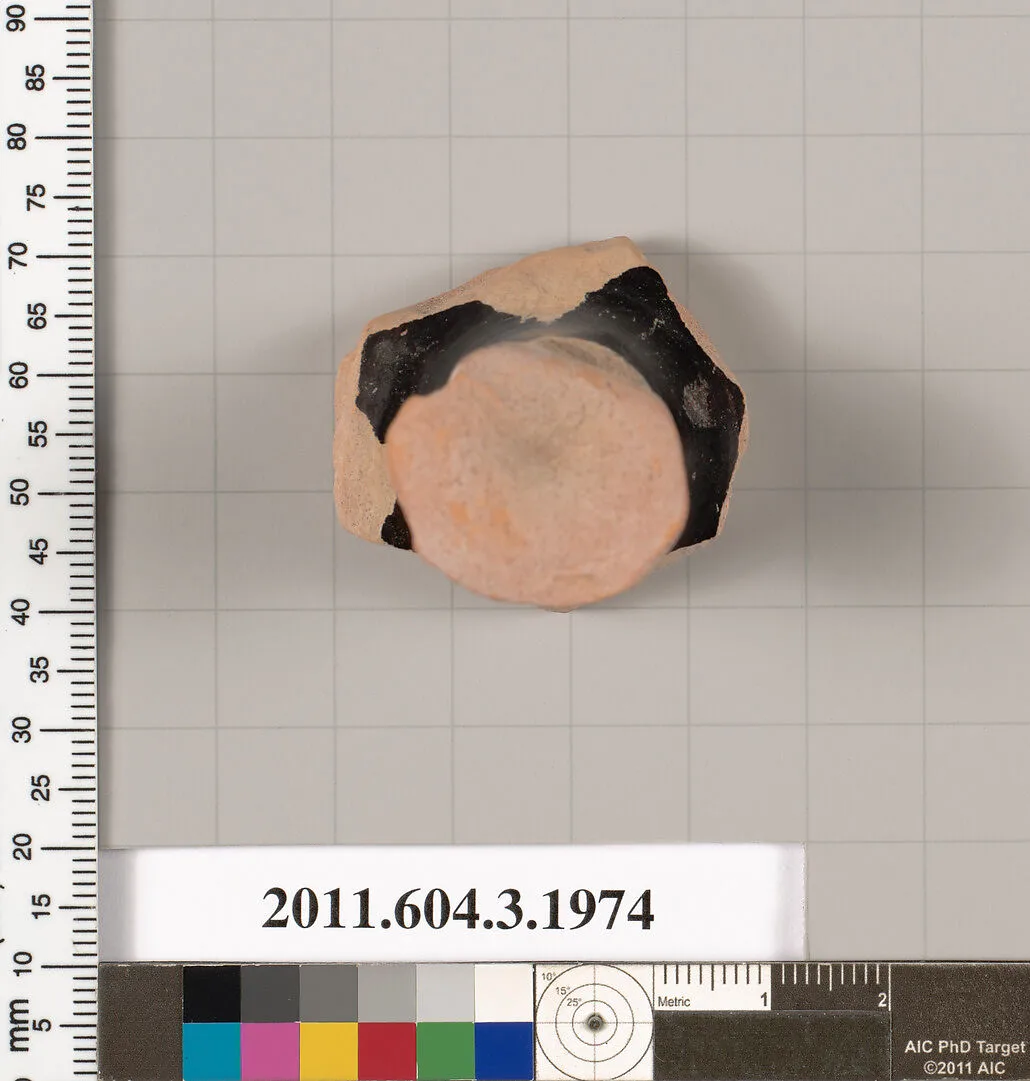 Terracotta fragment of a kylix (drinking cup) — Unknown