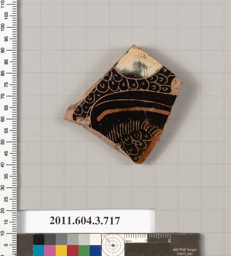 Terracotta fragment of a hydria (water jar)