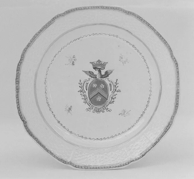 Plate (part of a service) — Unknown
