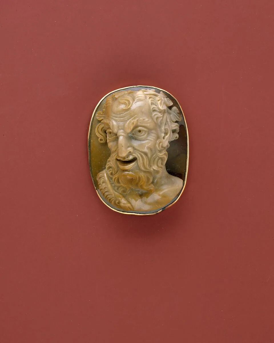 Cameo with the Head of a Satyr — Unknown