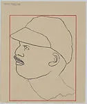 The World's Greatest Pitcher - Satchel Paige, from Line Drive — R.B. Kitaj