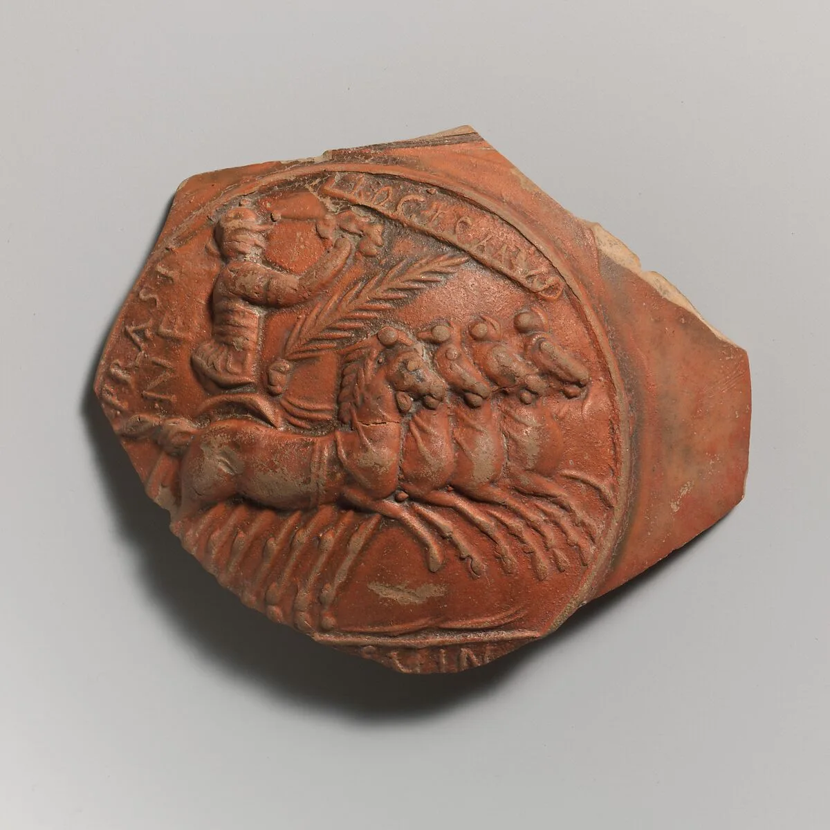Terracotta medallion — Unknown