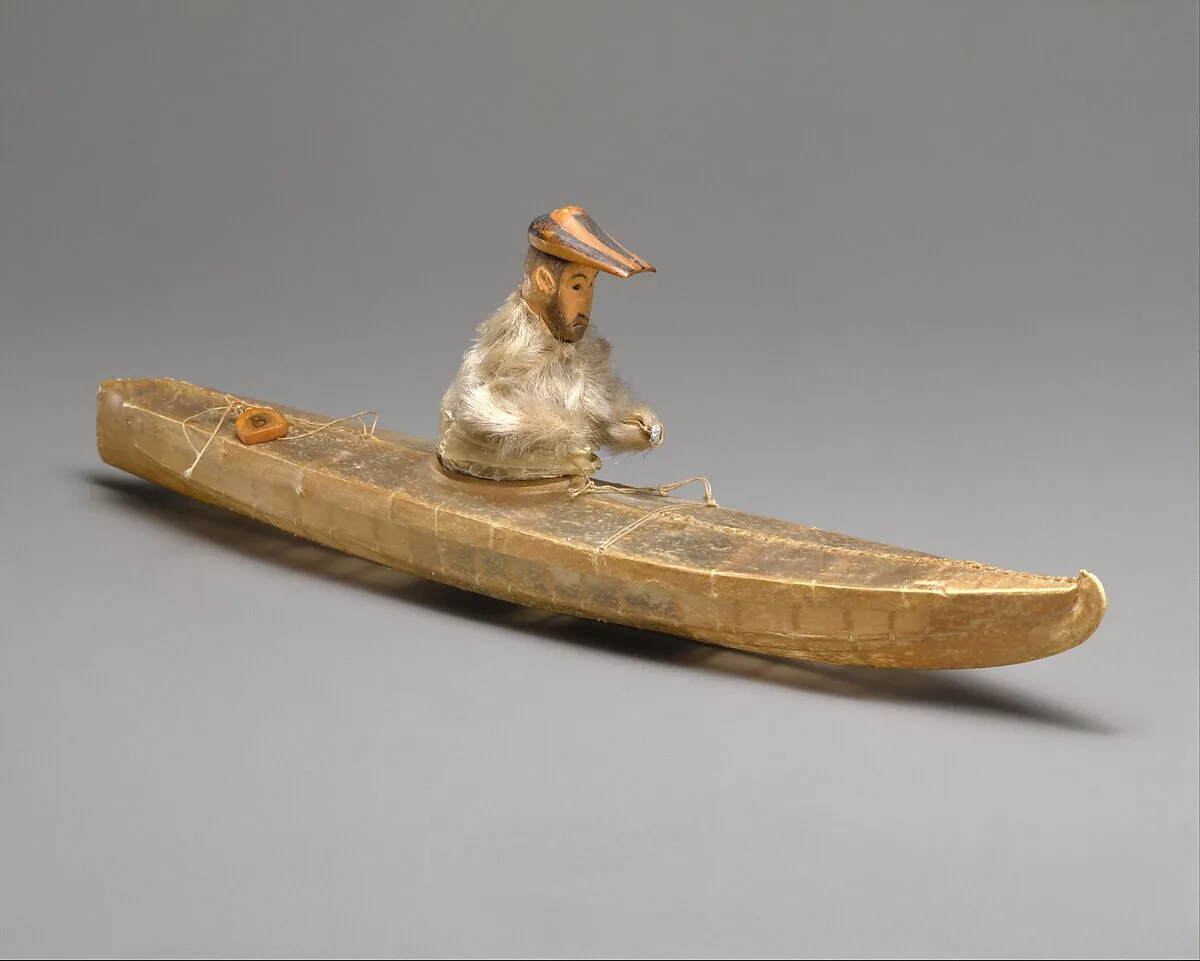 Kayak Model with Hunter — Unknown