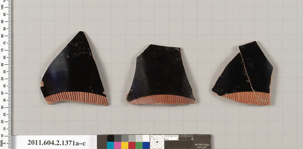 Terracotta fragments of skyphoi (deep drinking cups) — Unknown