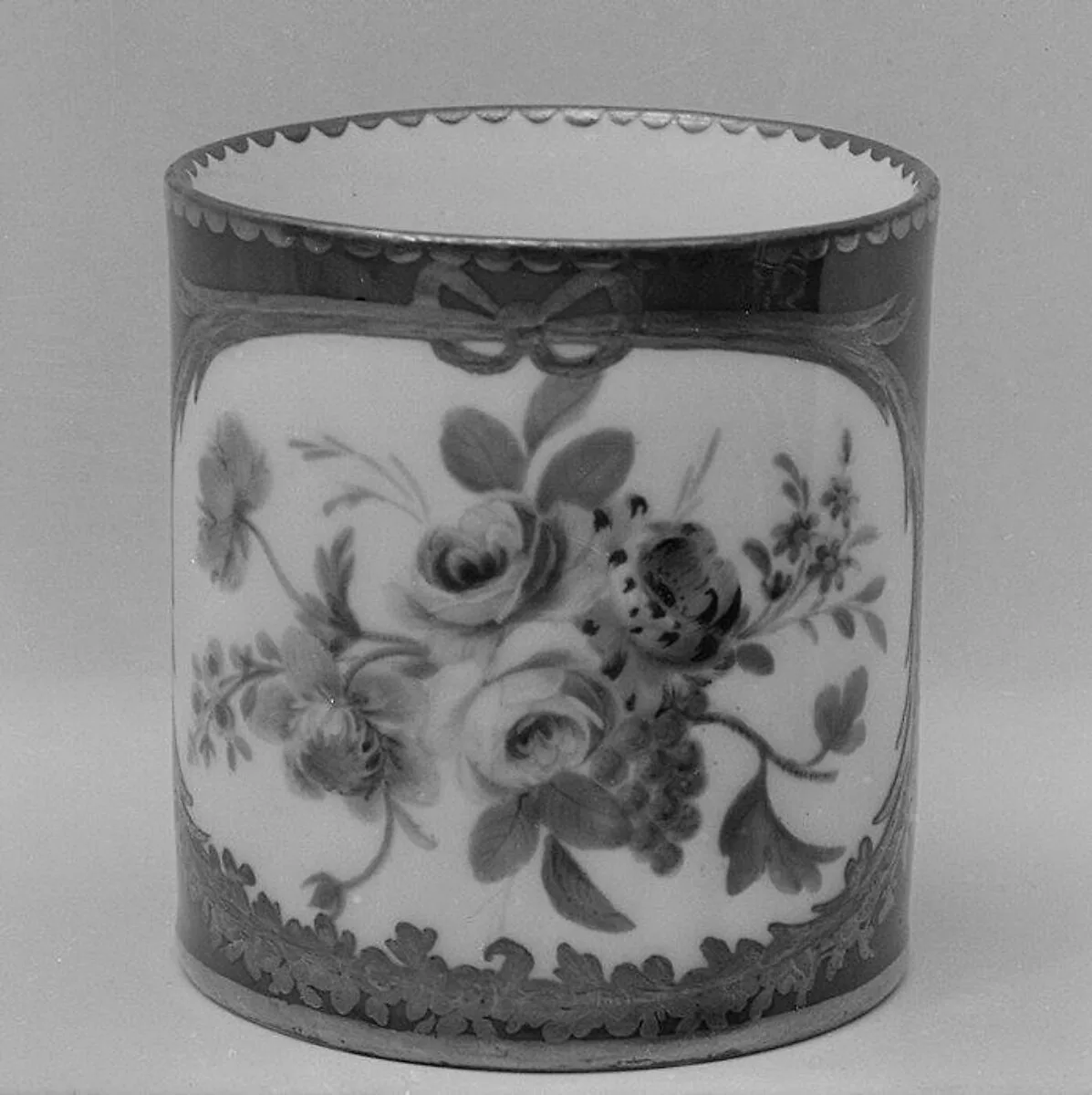 Cup (gobelet litron) (one of nine) (part of a service) — Sèvres Manufactory|Cyprien-Julien Hirel de Choisy|Etienne-Gabriel Girard