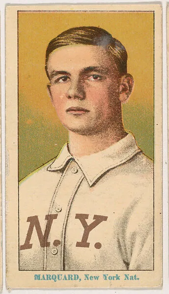 Rube Marquard, New York, from Coupon Cigarettes Baseball Issue, 1914-1916 — Coupon Cigarettes