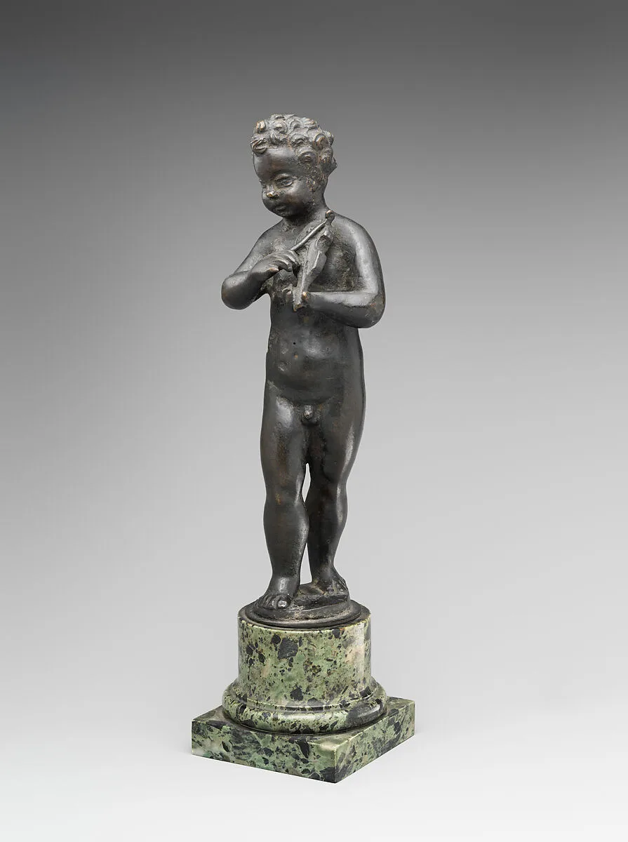 Putto with Viol — Niccolò Roccatagliata