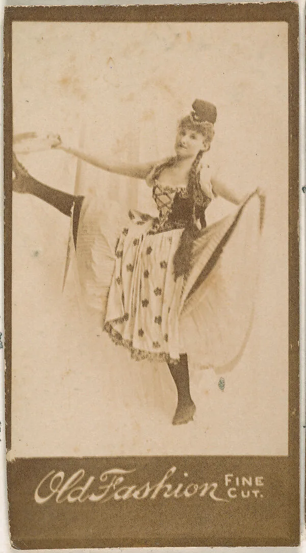 Dancer, from the Actresses series (N664) promoting Old Fashion Fine Cut Tobacco — Unknown
