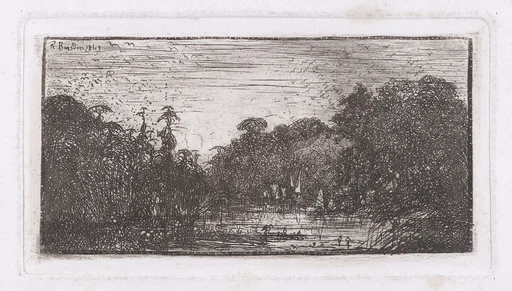 La Lac au Milieu de la Forêt (The Lake in the Middle of the Forest)