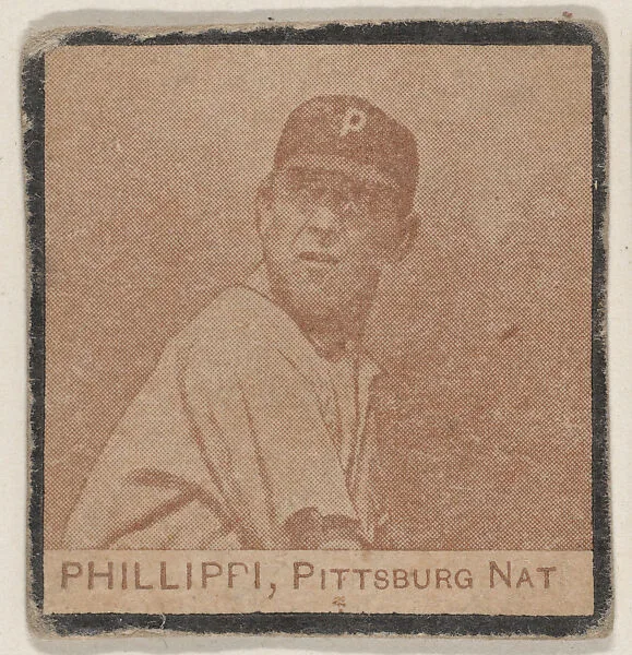 Phillippi, Pittsburg Nat from the Jay S. Meyer Base Ball Snap Shots candy series (W555) — Jay S. Meyer Confectioners, Philadelphia