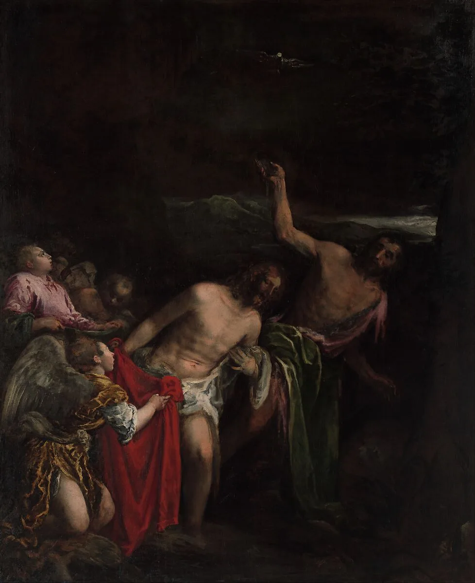 The Baptism of Christ — Jacopo Bassano (Jacopo da Ponte)