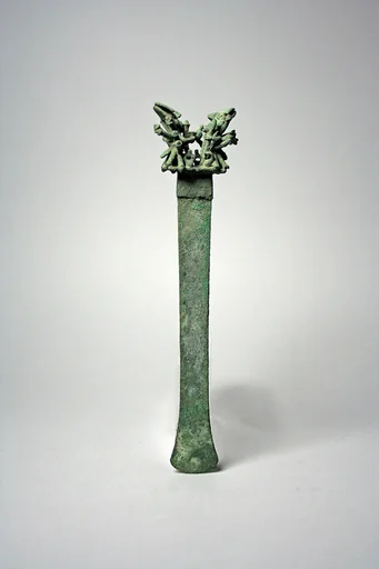 Copper Chisel with Figures