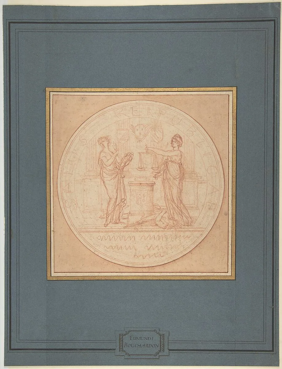 Design for a Medal — Edme Bouchardon